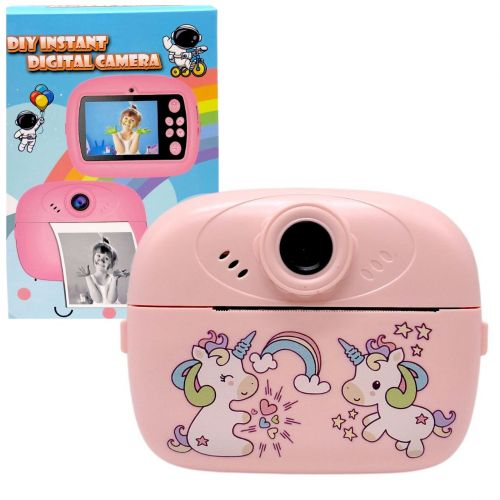 Дитячий фотоапарат 2 в 1, (рожевий)  мініатюра фото 1