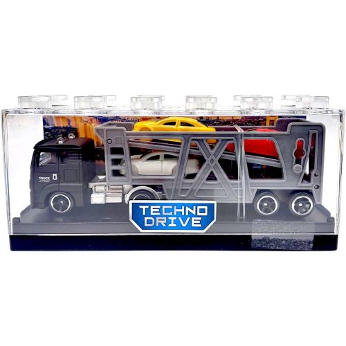 Модель – Іграшковий АВТОПЕРЕВІЗНИК, (ЧОРНИЙ)  мініатюра фото 1