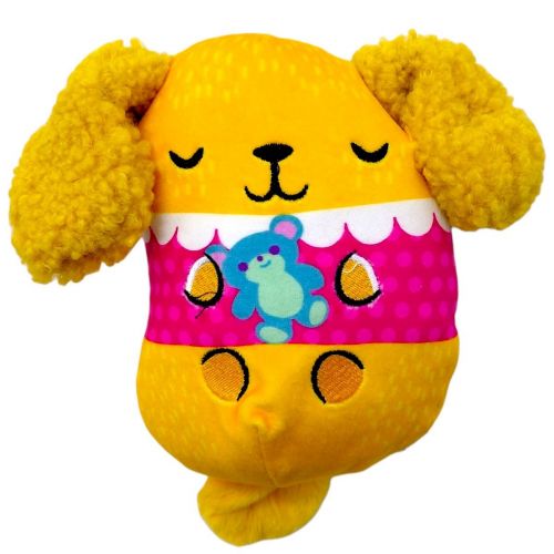 М’яка іграшка Dogs vs Squirls серії Chonk – ПЕСИК ЖОВТИЙ  мініатюра фото 1