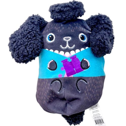 М’яка іграшка Dogs vs Squirls серії Chonk – ПЕСИК ЧОРНИЙ  мініатюра фото 1