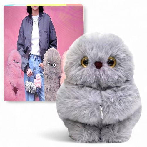 Інтерактивна іграшка (повторюшка) "MIRUMI \ МІРУМІ" - СОВА (СІРИЙ)  мініатюра фото 1