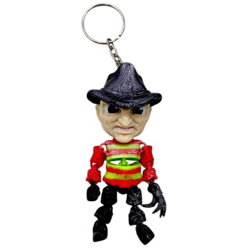 Брелок (3d печать) "ФРЕДДИ КРЮГЕР", 9 см  мініатюра фото 1