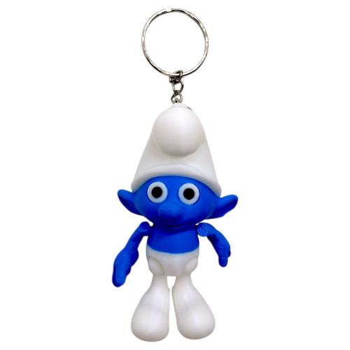 Брелок (3d печать) "SMURF BOY \ Смурф", 7. 5 см  мініатюра фото 1