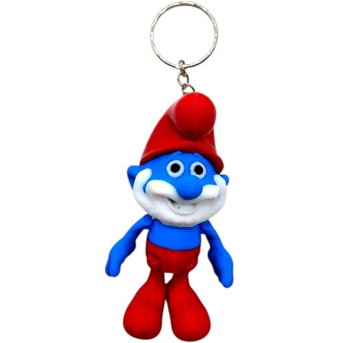 Брелок (3d печать) "SMURF Papa \ Смурф", 7. 5 см  мініатюра фото 1