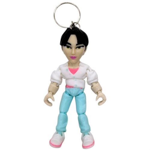 Брелок (3d печать) "K-POP.  DEMON HUNTERS.  JINU", 10 см  мініатюра фото 1