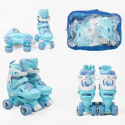 Ролики, розмір 30-33 (Блакитний)  мініатюра фото 1