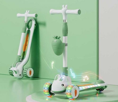 Самокат триколісний Skyper, (Зелений)  мініатюра фото 1