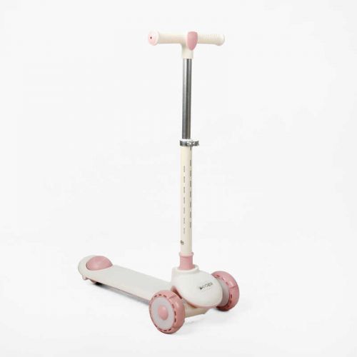 Самокат триколісний Skyper, (Біло-рожевий)  мініатюра фото 1