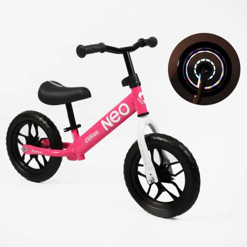 Велобіг CORSO NEO, (Малиновий)  мініатюра фото 1