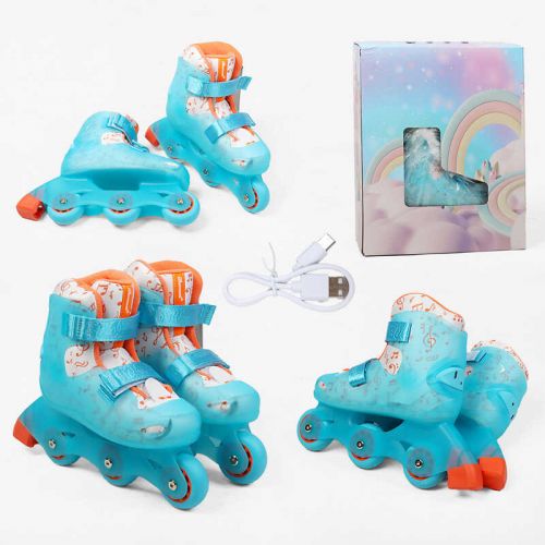 Ролики, розмір 28-29 (Блакитний)  мініатюра фото 1