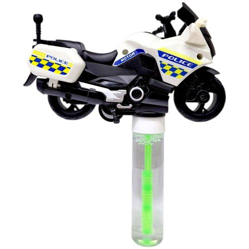 Бульбашки мильні "Bubble World" з  мотоциклом (БІЛИЙ)  мініатюра фото 1