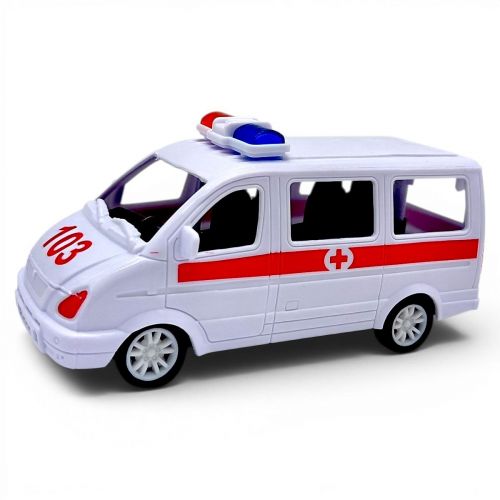 Інерційна машинка Спецслужби "Швидка допомога"  мініатюра фото 1