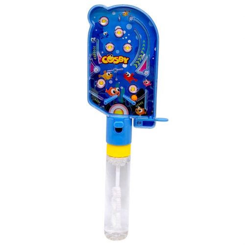 Бульбашки мильні з міні-грою "Пінбол" (СИНІЙ)  мініатюра фото 1