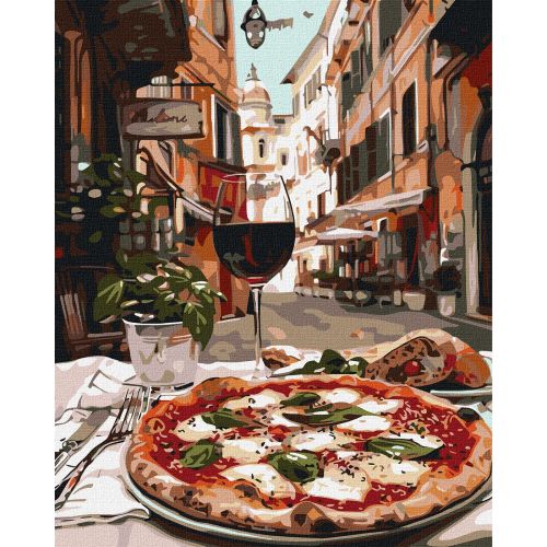 Картина по номерах "Відпустка у Італії" 40х50 см  мініатюра фото 1
