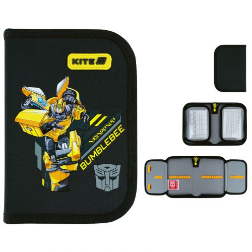 Пенал Kite 1 від. , 2 відв. , без наповнення 622 TF  мініатюра фото 1