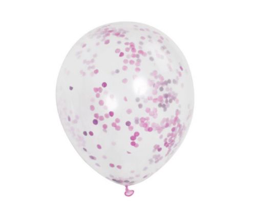 Кульки,12 дюймові (30 см) Confftis Balloon 2,8г, 5шт.  у пакеті,5 кольорів мікс  мініатюра фото 1