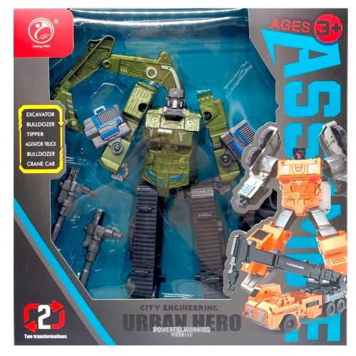 Робот "Urban Hero" будтехніка (ЗЕЛЕНИЙ)  мініатюра фото 1