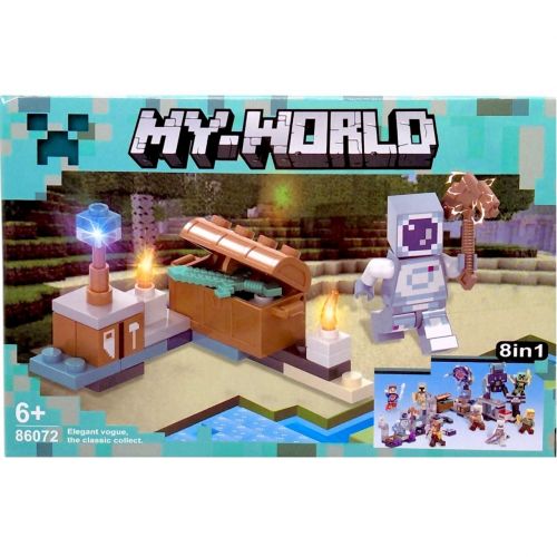 КОНСТРУКТОР "МАЙНКРАФТ/MINECRAFT", MY-WORLD (ВИД 3)  мініатюра фото 1