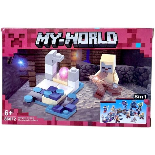 КОНСТРУКТОР "МАЙНКРАФТ/MINECRAFT", MY-WORLD (ВИД 4)  мініатюра фото 1