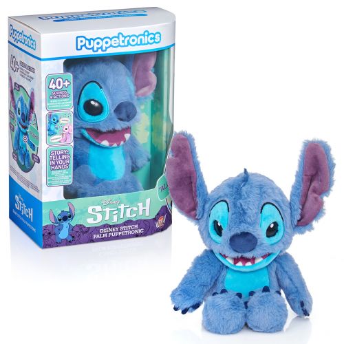 Інтерактивна м'яка іграшка Puppetronic by Real FX Palm серії Disney- Стіч / Stitch  мініатюра фото 1