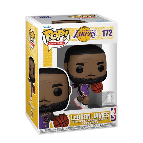 Ігрова фігурка Funko POP! серії NBA: Los Angeles Lakers - Леброн Джеймс  мініатюра фото 1