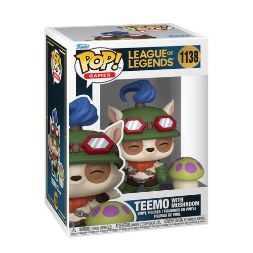 Набір ігрових фігурок Funko POP! серії Ліга Легенд - Тімо з Отруйною пасткою  мініатюра фото 1