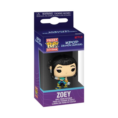 Ігрова фігурка на кліпсі FUNKO POP! серії "Кейпоп-мисливиці на демонів" - ЗОЇ  мініатюра фото 1