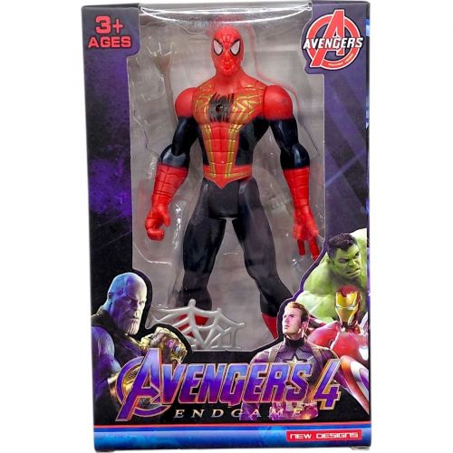 Герой "Марвел / MARVEL", высота 14,5 см, подвижные части тела, шарнирные суставы (ЧЕЛОВЕК-ПАУК) фото