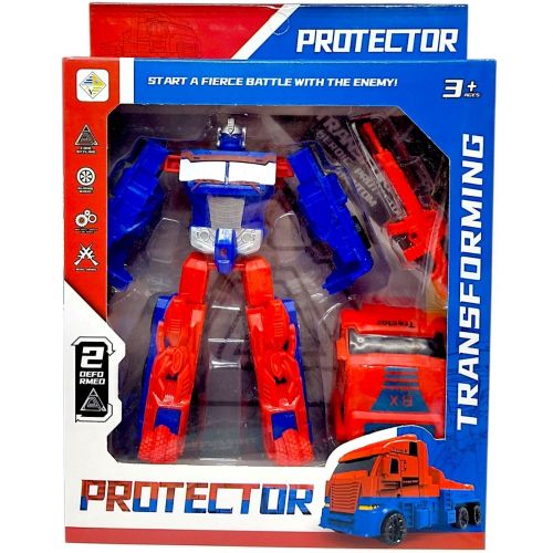 Трансформер “Heroic Protector, в коробці (СИНІЙ)  мініатюра фото 1