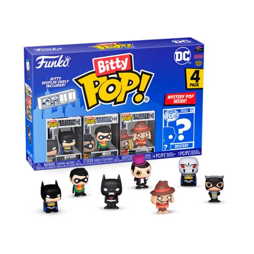 Набор игровых фигурок Bitty Pop! серии DC (4 фигурки асс. )  мініатюра фото 1