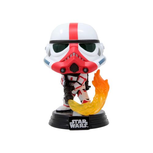 Игровая фигурка Funko POP! cерии Мандалорец – Штурмовик с огнеметом  мініатюра фото 1