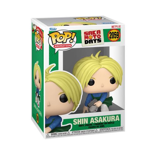 Игровая фигурка Funko POP! серии Дни Сакамото - Син Асакура  мініатюра фото 1