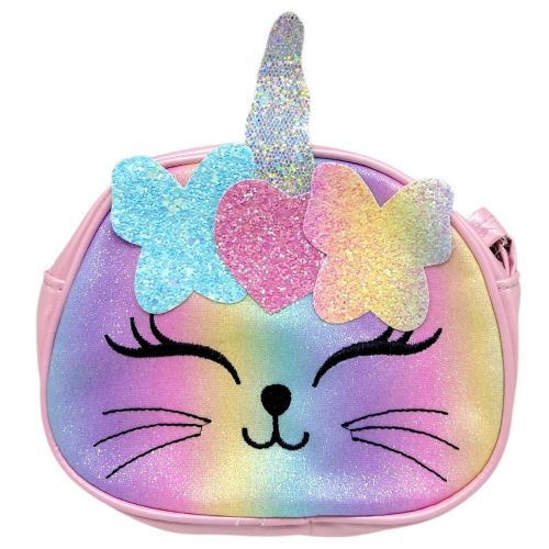 Сумочка дитяча "Котик" 19*15*6 см (РОЖЕВИЙ)  мініатюра фото 1