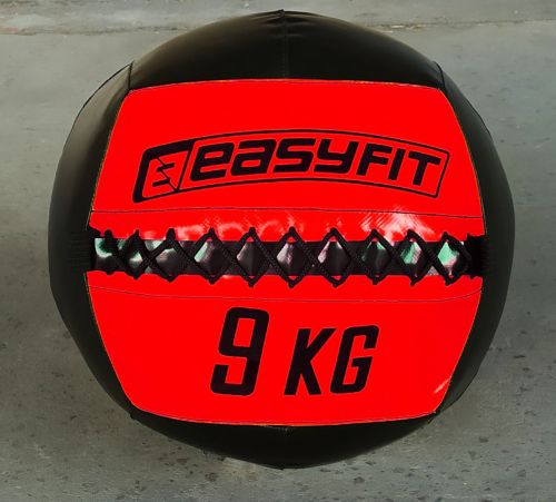 Медичний м'яч EasyFit Wall Ball (медбол, волболл) 9 кг  мініатюра фото 1