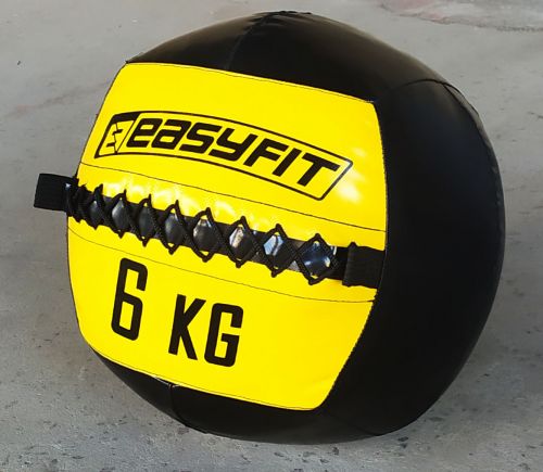 Медичний м'яч EasyFit Wall Ball (медбол, волболл) 6 кг  мініатюра фото 1