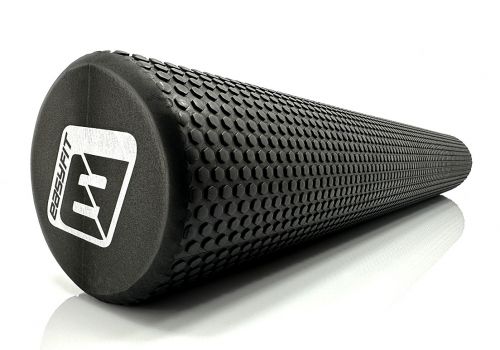 Масажний ролик EasyFit Foam Roller 90 см Чорний  мініатюра фото 1