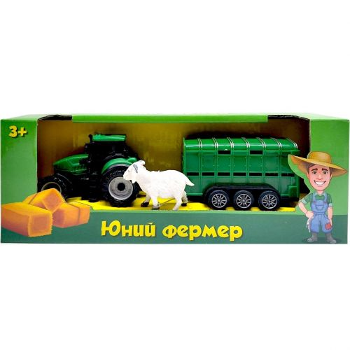 Трактор інерційний "Юний фермер" (ВИД 2)  мініатюра фото 1