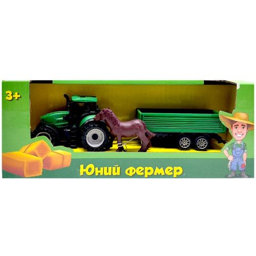 Трактор інерційний "Юний фермер" (ВИД 3)  мініатюра фото 1