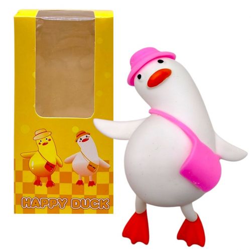 Іграшка антистрес "Happy Duck" (БІЛИЙ)  мініатюра фото 1