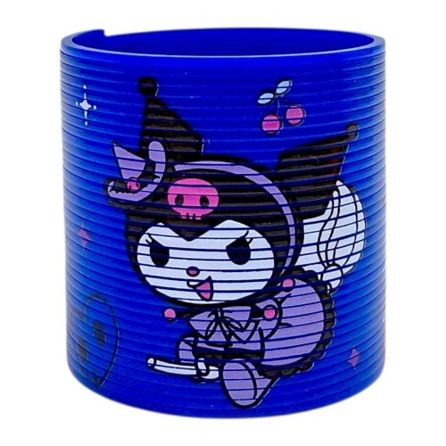Іграшка веселка пружинка "Kuromi" 5.5 см СИНЯ фото