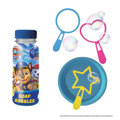 Міні набір мильних бульбашок «PAW Patrol».  Об’єм 150 мл  мініатюра фото 1