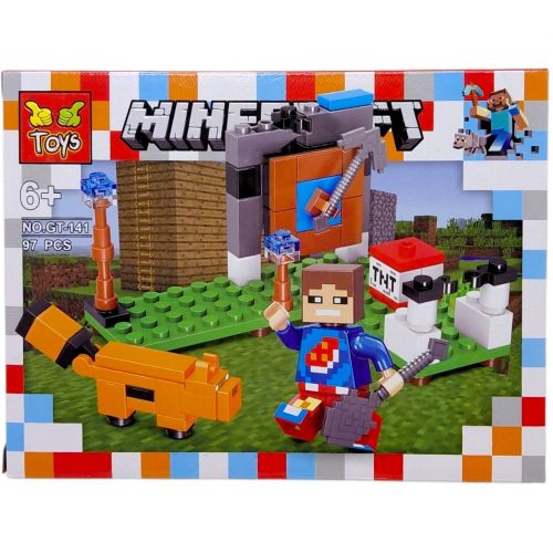 КОНСТРУКТОР "MINECRAFT" ВИД 4, 97 элементов фото