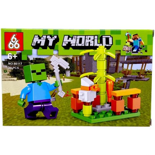 КОНСТРУКТОР "MINECRAFT" ВИД 3, 39 елементів фото