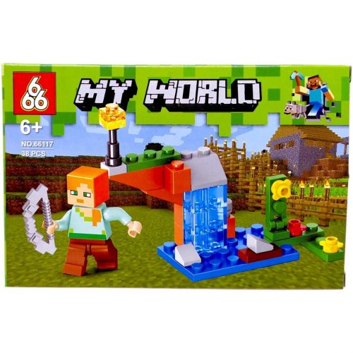 КОНСТРУКТОР "MINECRAFT" ВИД 5, 38 елементів фото
