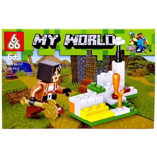 КОНСТРУКТОР "MINECRAFT" ВИД 7, 39 елементів фото