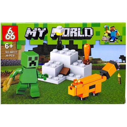 КОНСТРУКТОР "MINECRAFT" ВИД 8, 39 елементів фото