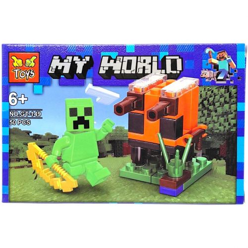 КОНСТРУКТОР "MINECRAFT" ВИД H, 50 элементов фото