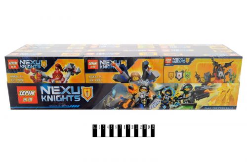 "Brick" "NEXO knights" (коробка 12 шт. ) 14001А-F р. 56х17х13,5см.  / 120 / фото