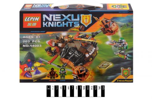 "Brick" "NEXO knights" (коробка) 14003 198 дет. р. 31х4,5х24 см. / 36 / картинка "Brick" "NEXO knights" (коробка) 14003 198 дет. р. 31х4,5х24 см. / 36 / фото