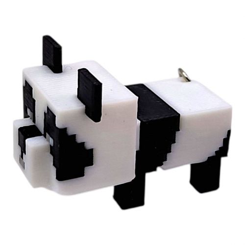 3D Брелоки "MINECRAFT PANDA / Майнкрафт ПАНДОЧКА", Keychain, 3D друк  мініатюра фото 1